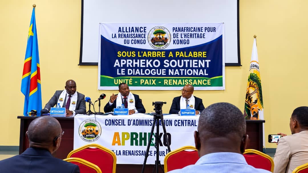 Dialogue national : l’APRHEKO réaffirme son soutien au processus initié par Félix Tshisekedi