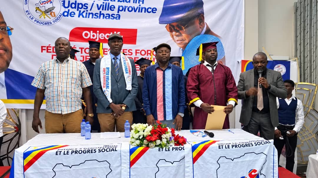 Kinshasa : l’Inter-fédéral UDPS mobilise la jeunesse derrière Félix Tshisekedi
